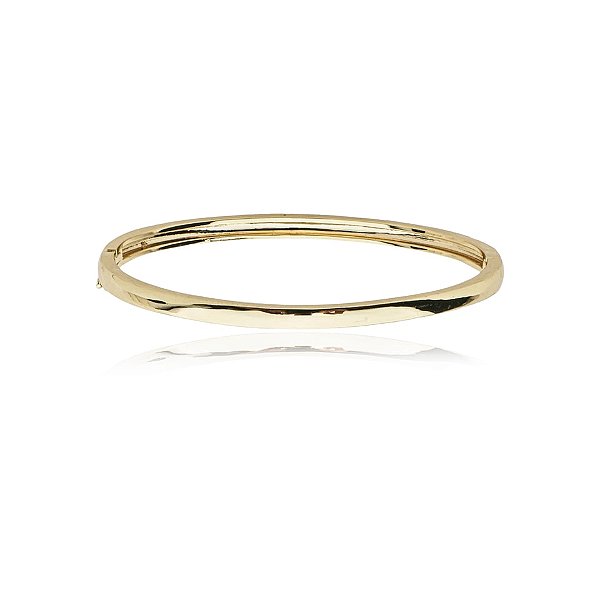 Bracelete liso ouro semijoia SL-230504