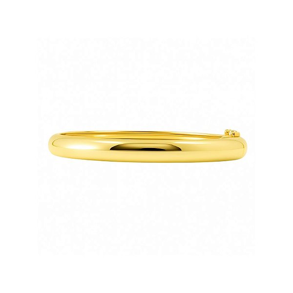 Bracelete liso ouro semijoia SL-230501