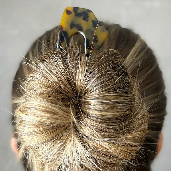 Pente coque acetato tartaruga