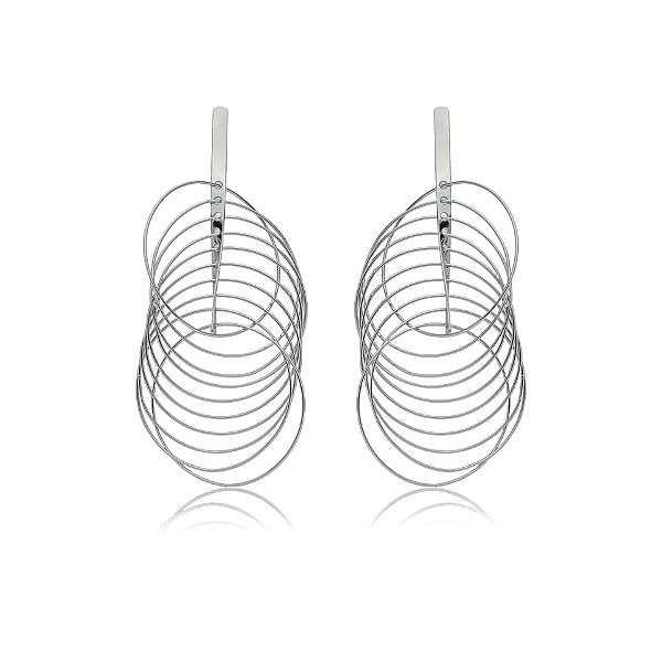 Brinco argolinhas aço inox g