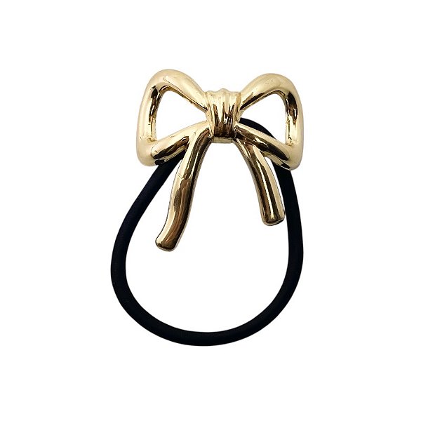 Rabicó metal laço dourado