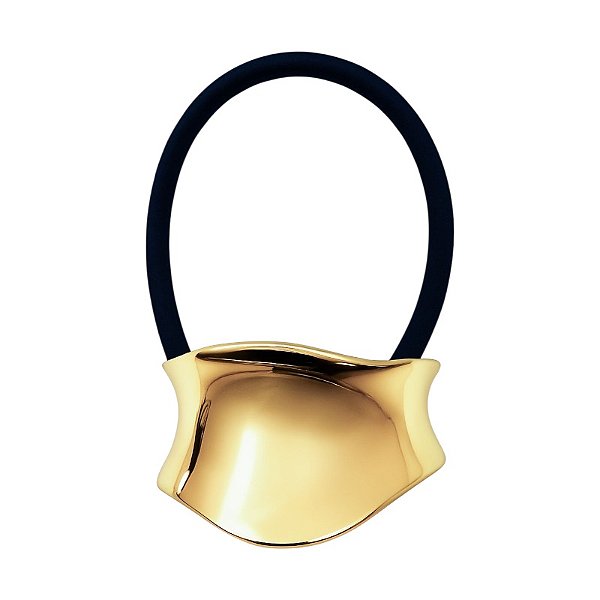 Rabicó metal curvado dourado