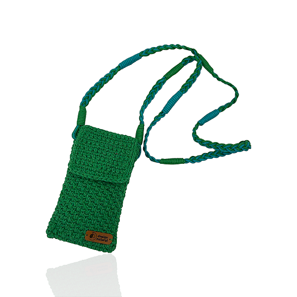Bolsa Design Natural algodão verde
