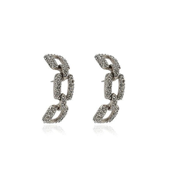 Brinco Claudia Arbex corrente prata vintage