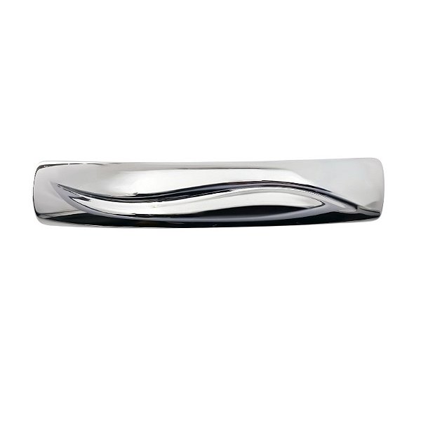 Presilha retangular metal prateado 28862