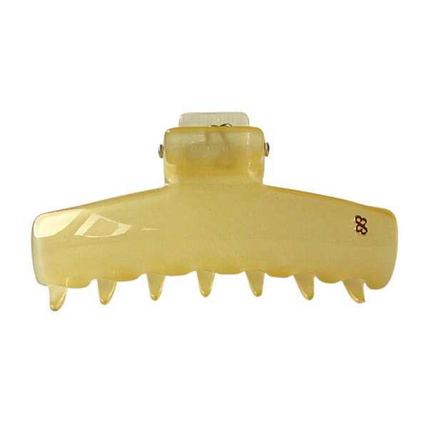 Piranha de cabelo Bianca amarelo manteiga 05 092