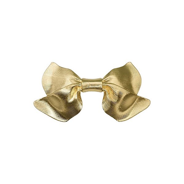 Presilha laço metal dourado