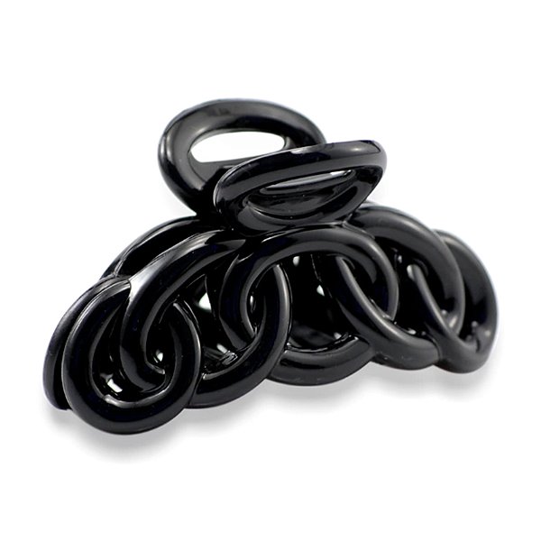 Piranha de cabelo francesa Finestra preto N753