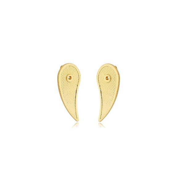 Tarraxa para brinco ear cuff ouro par semijoia