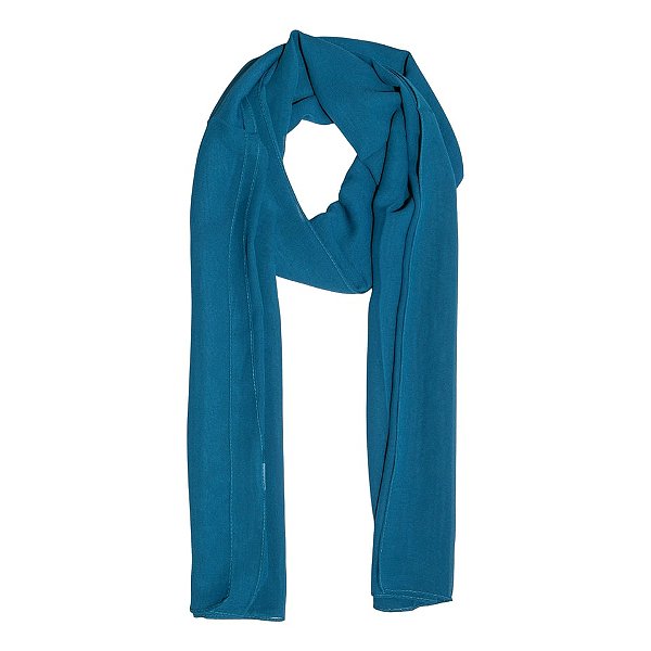Lenço echarpe transformative teal LEN-051