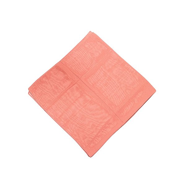 Lenço quadrado liso goiaba LEN-HS-002