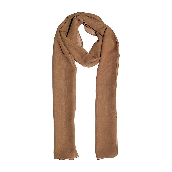 Lenço echarpe mocha mousse LEN-051