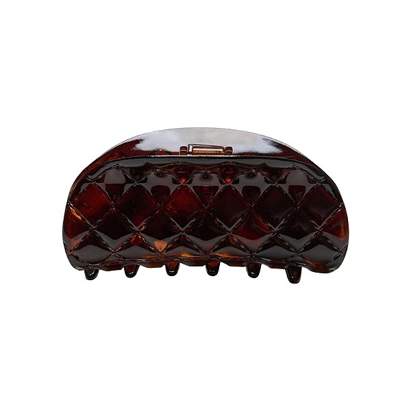 Piranha de cabelo francesa Finestra tartaruga matelassê N749