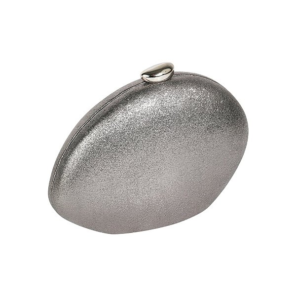 Clutch assimétrica cinza S-389