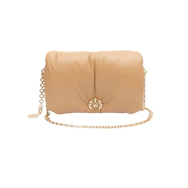 Bolsa Isla puffer pelica oat milk