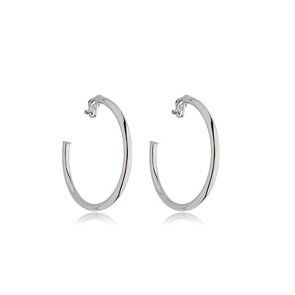 Brinco pressão argola g ródio semijoia 6221805