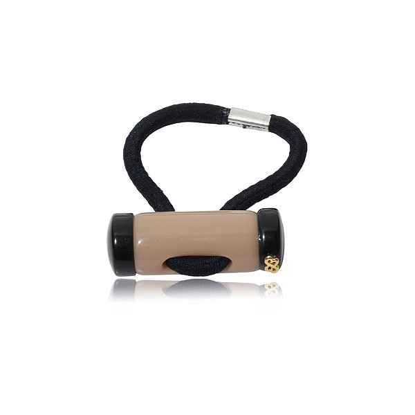 Rabicó Bianca acrílico bicolor nude e preto 10 292