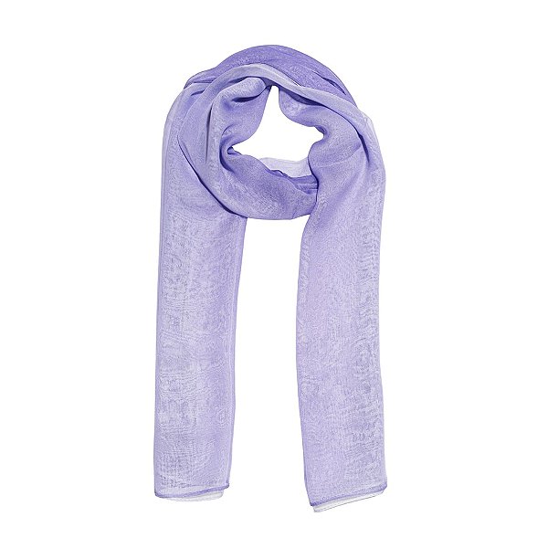 Lenço echarpe degradê lilás LEN-057