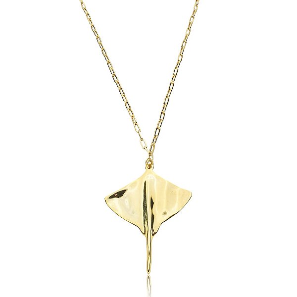 Colar Rosana Bernardes arraia ouro semijoia