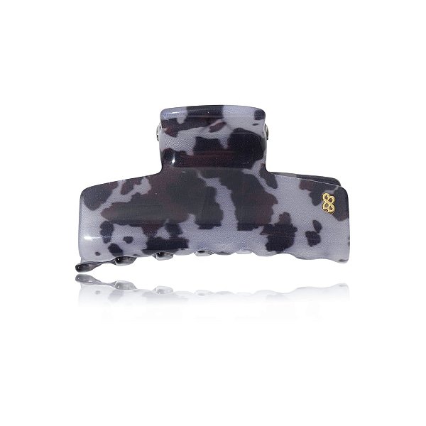 Piranha de cabelo Bianca acrílico animal print vaca 05 011