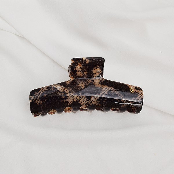 Piranha de cabelo Bianca animal print cobra 05 092