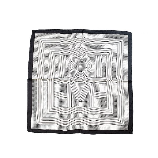 Lenço quadrado geométrico