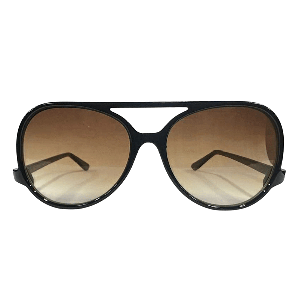 Óculos de sol AC Brazil Under Style Preto Lente Marrom Degradê