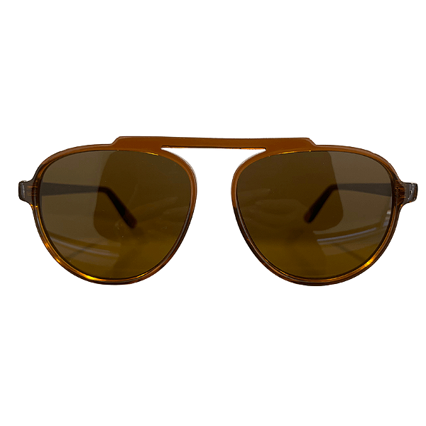 Óculos de sol AC Brazil Aviador Médio Sky Marrom