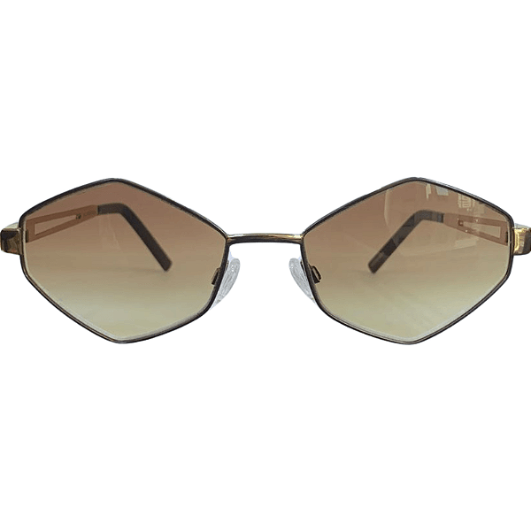 Óculos de sol AC Brazil Shine Metal Dourado e Café