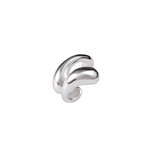 Piercing de encaixe Bah Porto gotas blend prata semijoia