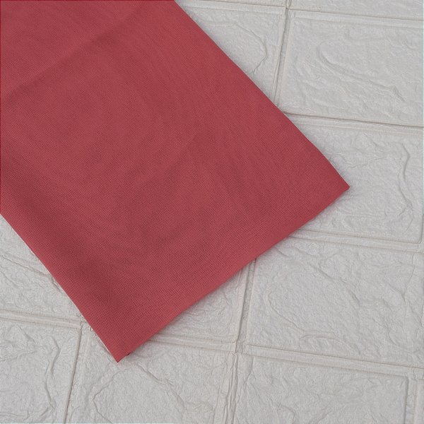 Lenço quadrado liso terracota LEN-035