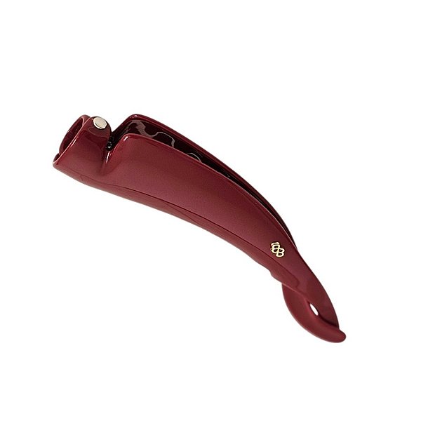 Presilha banana Bianca m acrílico vermelho 60 011