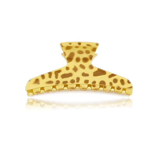 Piranha de cabelo francesa Finestra animal print dourado F22940CO