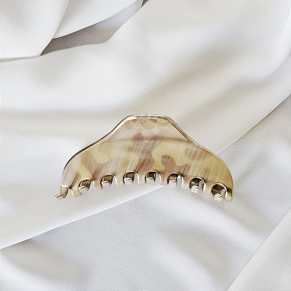 Piranha de cabelo francesa Finestra dourado mesclado m N758ND