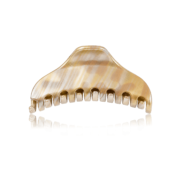 Piranha de cabelo francesa Finestra dourado mesclado m N758ND