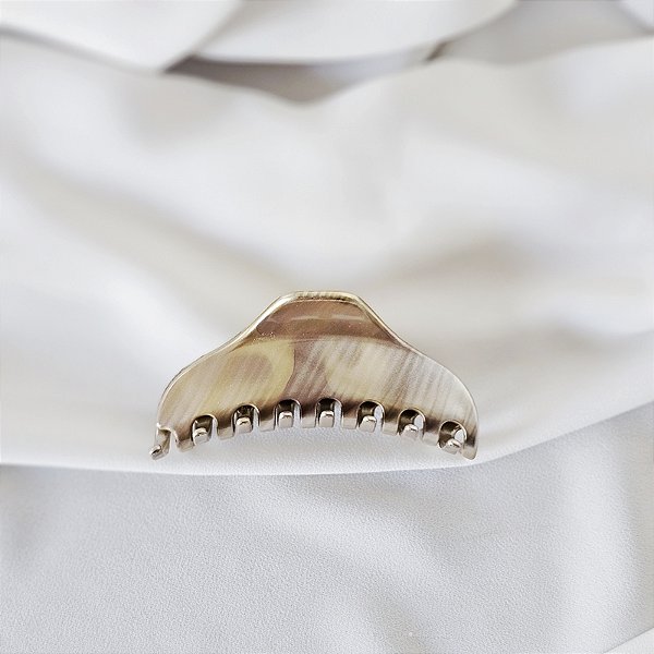 Piranha de cabelo francesa Finestra dourado mesclado p N759ND