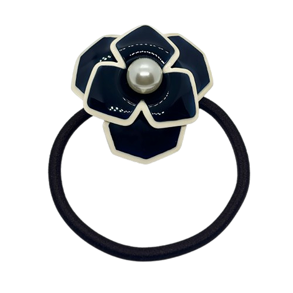 Rabicó camélia acetato azul marinho