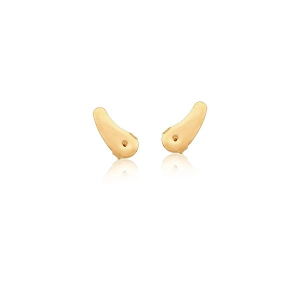 Tarraxa para brinco ear cuff ouro  par semijoia