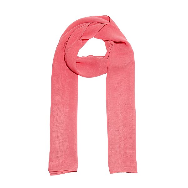 Lenço echarpe goiaba LEN-051