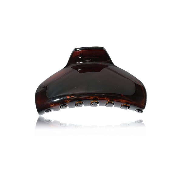 Piranha de cabelo francesa Finestra marrom N761