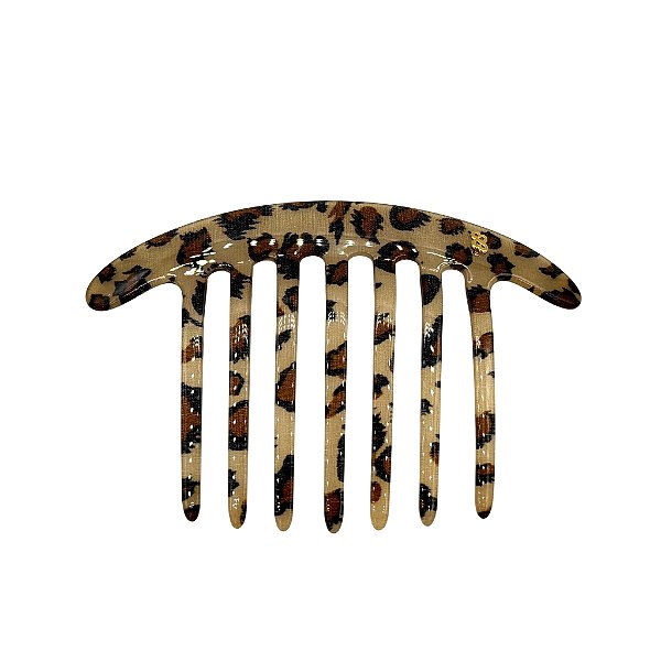 Pente acrílico Bianca animal print 90 001