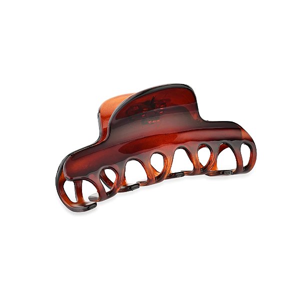 Piranha de cabelo francesa Finestra marrom N391