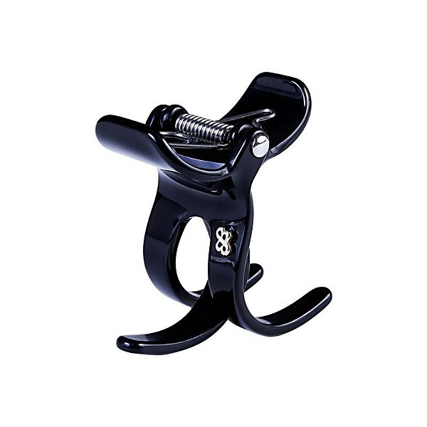 Piranha de cabelo curvada Bianca preto 05 001
