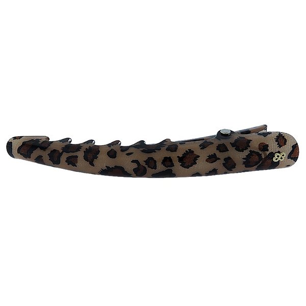 Presilha bico de pato g acrílico Bianca animal print 50 020