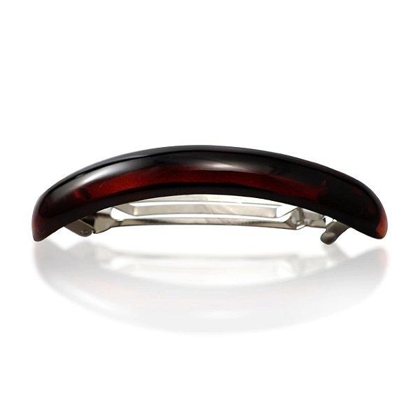 Presilha curvada francesa Finestra marrom N264