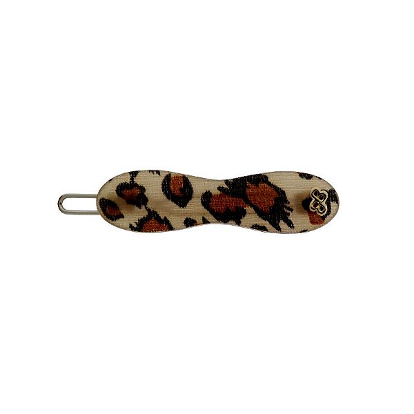 Presilha pequena acrílico nuvem Bianca animal print 16 074