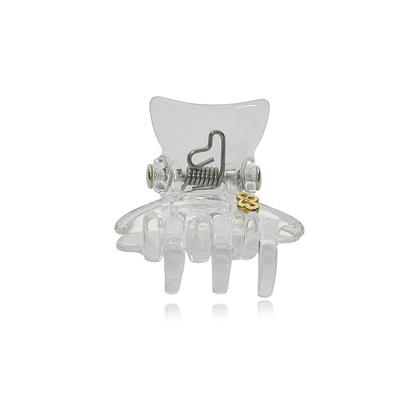 Piranha de cabelo Bianca acrílico transparente 05 152