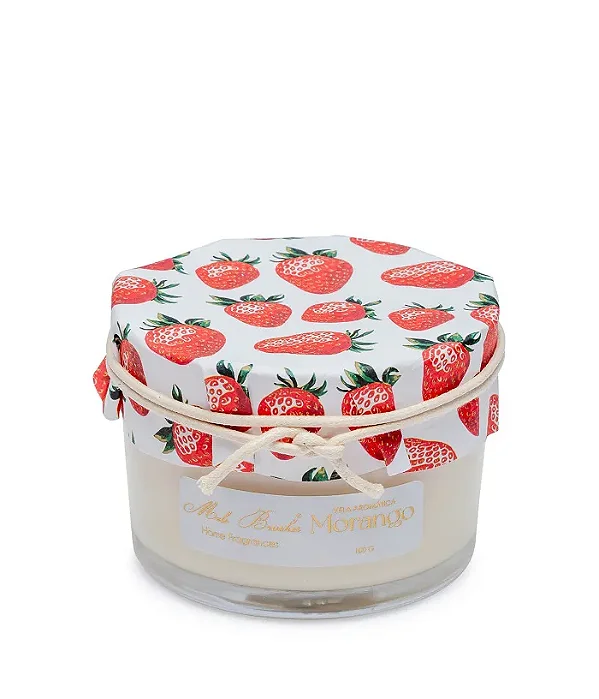 VELA AROMATICA FRUTAS MORANGO - 100 G