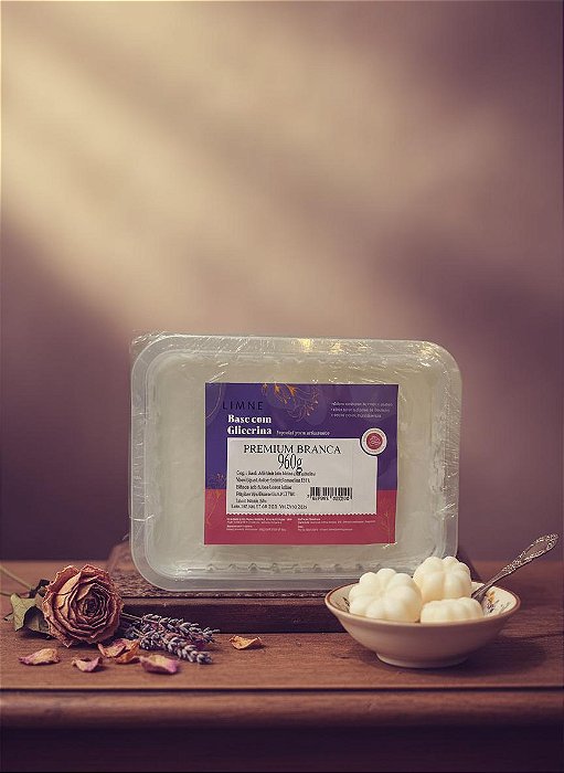 BASE GLICERINA PREMIUM BRANCA 960G