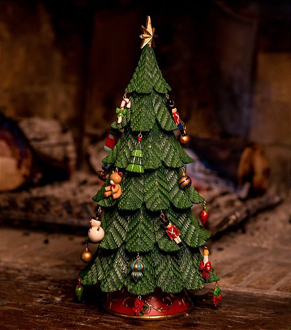 Árvore de Natal Celebration em Resina - Loja Então é Natal